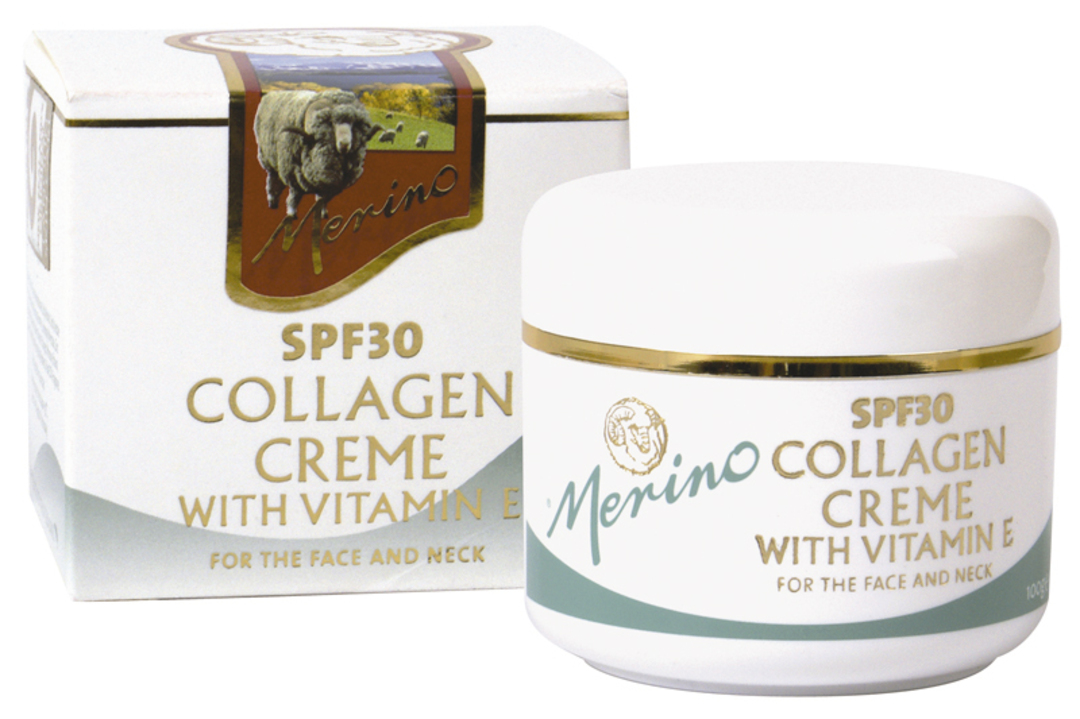 Merino Collagen Creme 100gm with Vitamin E + SPF30 image 0